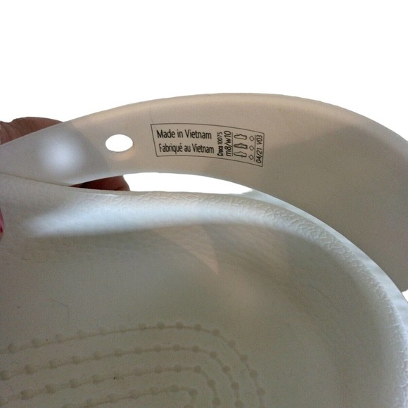 Crocs at Work Unisex Sz W 10 / M 8 Bistro Clog Slip Resistant White Work Comfort - Picture 8 of 8